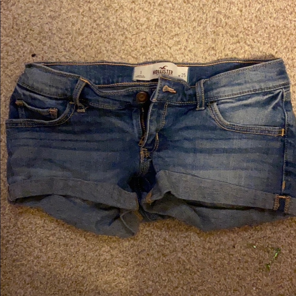 Hollister jean shorts